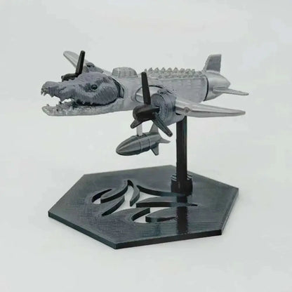 Funny Shark Creative Abstraction Action Figure The Classic Of Mountains And Seas Tralalerotralala T 1