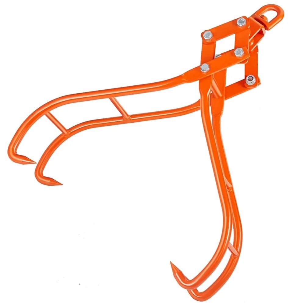 Claw Log Grapple Timber Claw Hook Swivel Steel Log Lifting Tongs Eagle Claws Design High Lbs Capaci
