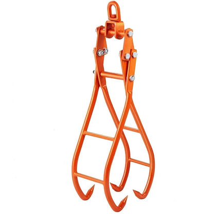 Claw Log Grapple Timber Claw Hook Swivel Steel Log Lifting Tongs Eagle Claws Design High Lbs Capaci