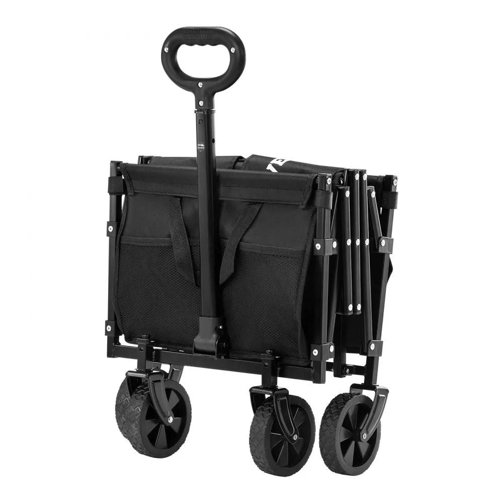 Heavy Duty Folding Wagons Collapsible Wagon Cart AllTerrain Outdoor Utility Cart Portable Camping C 7