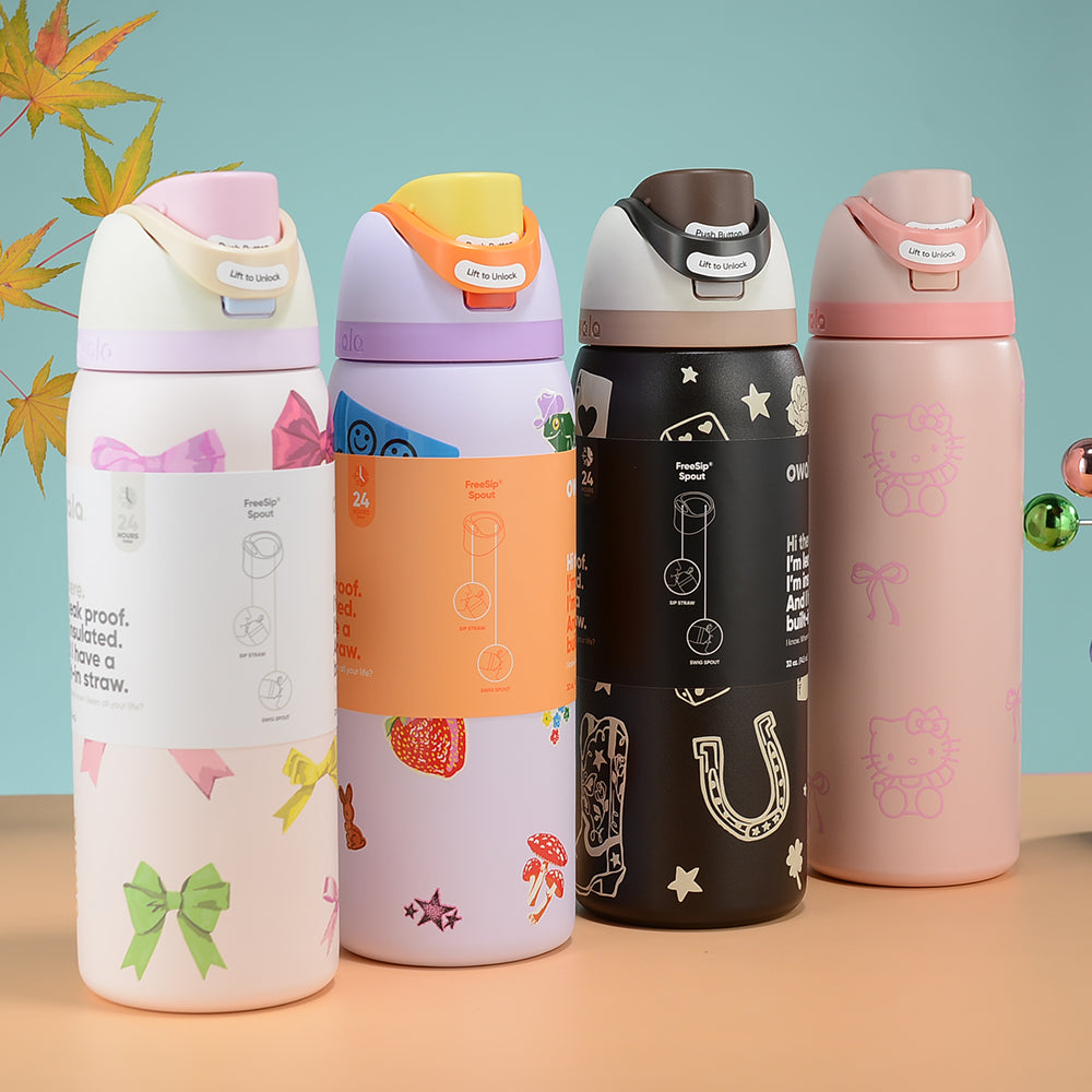 Insulated Stainless Steel Water Bottle, Sports Water Bottle, Great for Travel