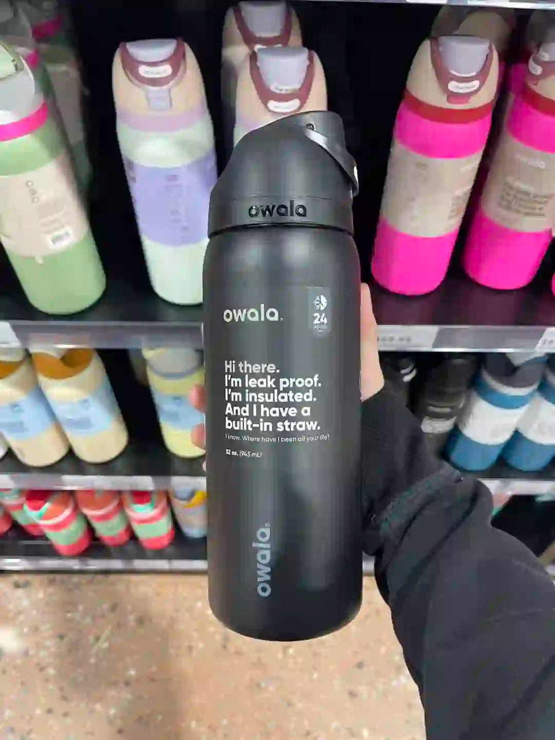 Insulated Stainless Steel Water Bottle Sports Water Bottle Great For Travel 12