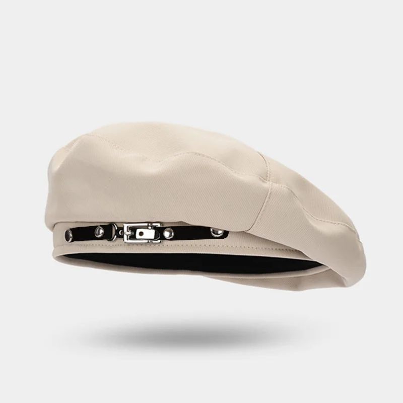 VintageInspired Women Beret Chic Lightweight Cotton Adjustable Drawstring Closure Ideal For Fall Wi 2
