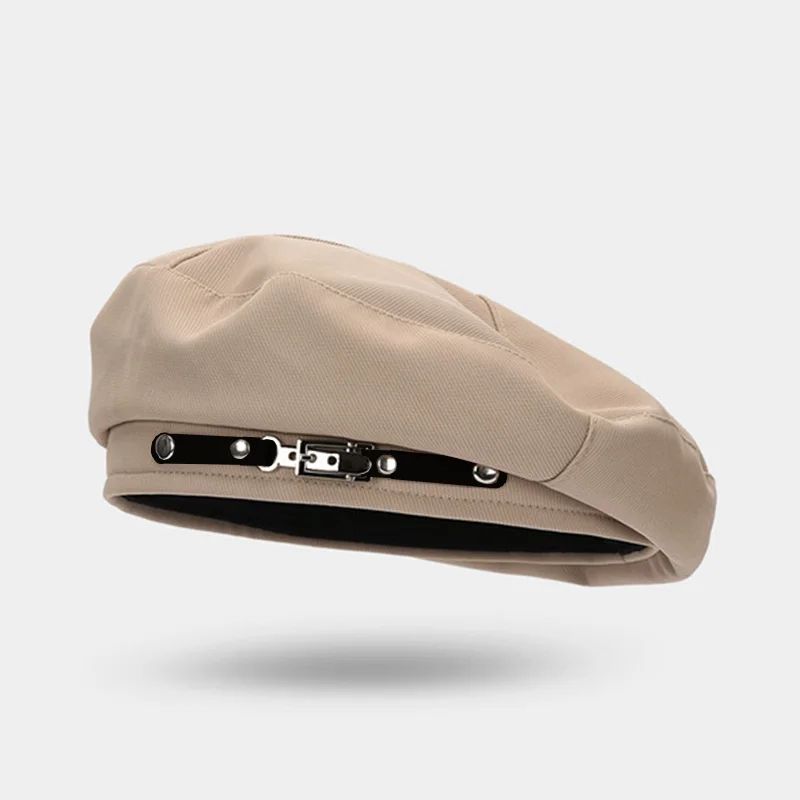VintageInspired Women Beret Chic Lightweight Cotton Adjustable Drawstring Closure Ideal For Fall Wi 6