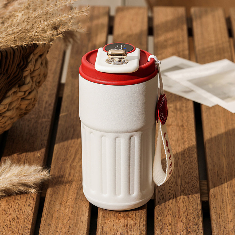 Insulated Stainless Steel Coffee Cup Intelligent Temperature Measurement Mug HighAesthetic Thermal  8