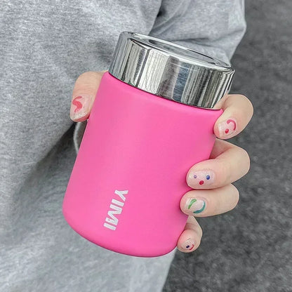 Mini Stainless Steel Thermos Mug Portable Pocket Vacuum Flask Fashion Coffee Tea Thermal Water Bott 7