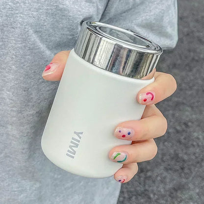 Mini Stainless Steel Thermos Mug Portable Pocket Vacuum Flask Fashion Coffee Tea Thermal Water Bott 8
