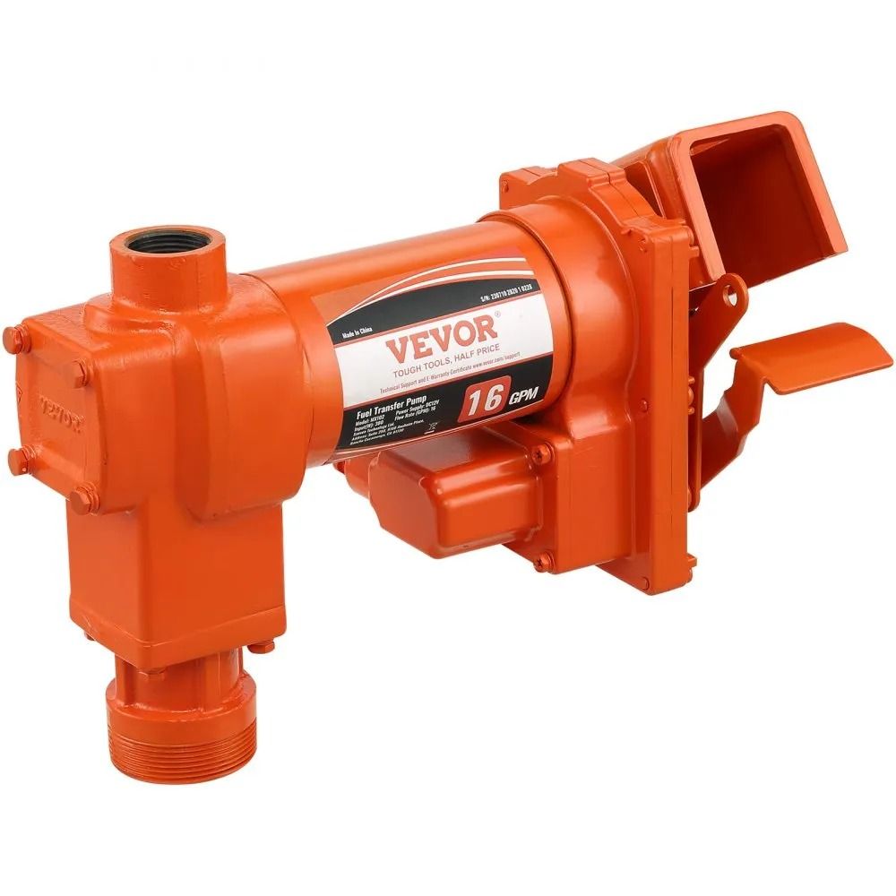 Fuel Transfer Pump Diesel And Gasoline Extractor Pump With Automatic Shutoff Nozzle Discharge Hose  9