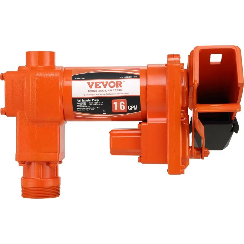 Fuel Transfer Pump Diesel And Gasoline Extractor Pump With Automatic Shutoff Nozzle Discharge Hose  10