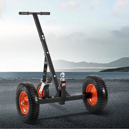 Trailer Dolly Heavy Duty Carbon Steel Mover With Ball Tires Portable Tow Dolly For Moving RV Boat A 6
