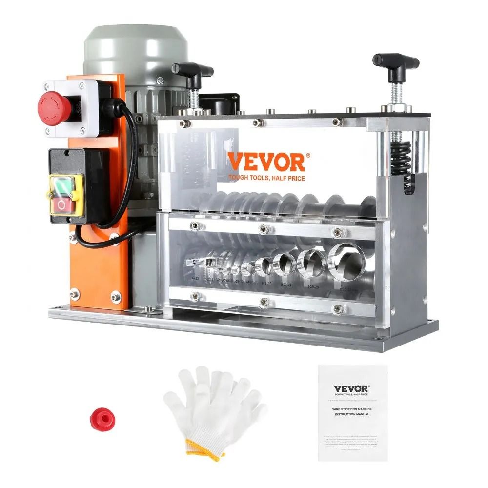 Electric Wire Stripping Machine Automatic Cable Stripper Wire Peeler Copper Recycling Tool 8