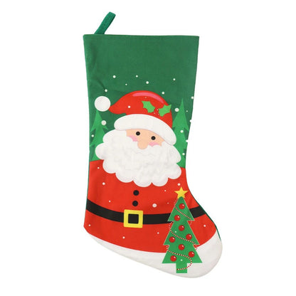 Merry Christmas Tree Decoration For Home Decor Gift Bag Christmas Socks Ornaments Xmas Noel Navidad 6