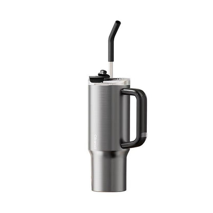 Jumbo Straw Cup Large Capacity Water Cup Insulated Cup For Home Outdoor Travel 4