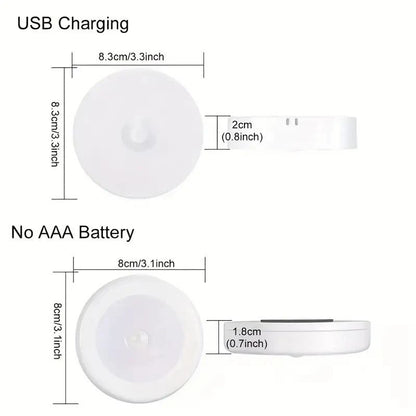 Motion Sensor Night Light Wireless LED Detector Lamp For Bedroom Closet And Staircase 3