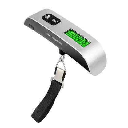 Portable Digital Luggage Scale LCD Display 110lb50kg Hanging Weight Balance Tool 8