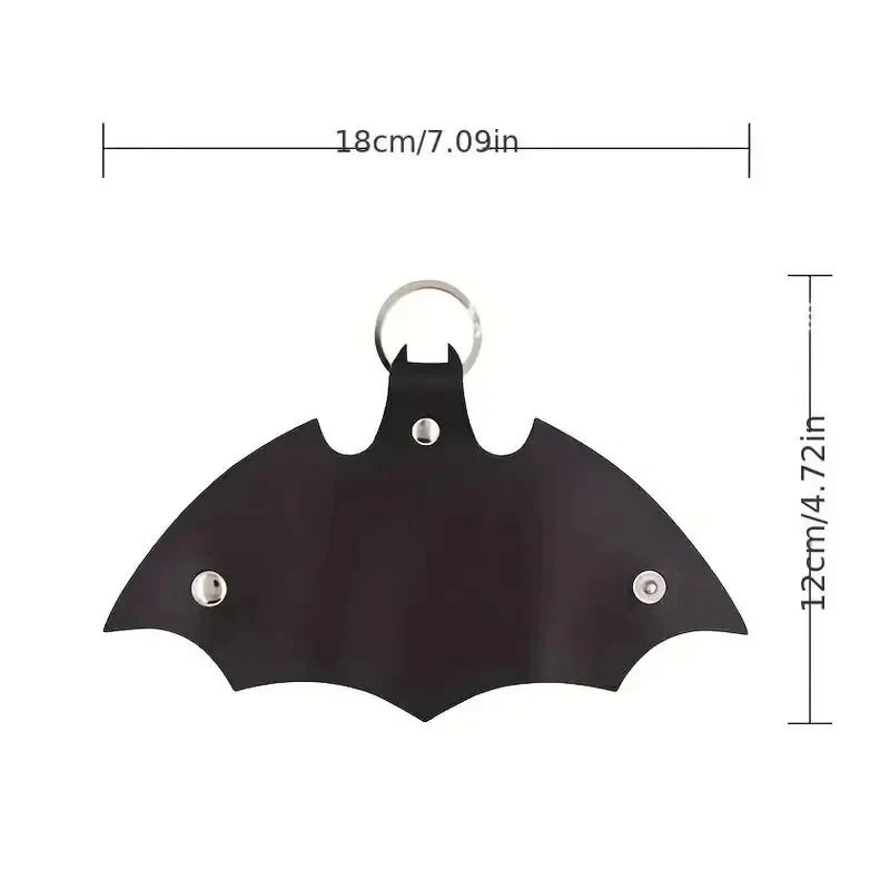 PU Leather Keychain Pendant Key Bag  AntiLost Car Key Holder With Waist Clip 1