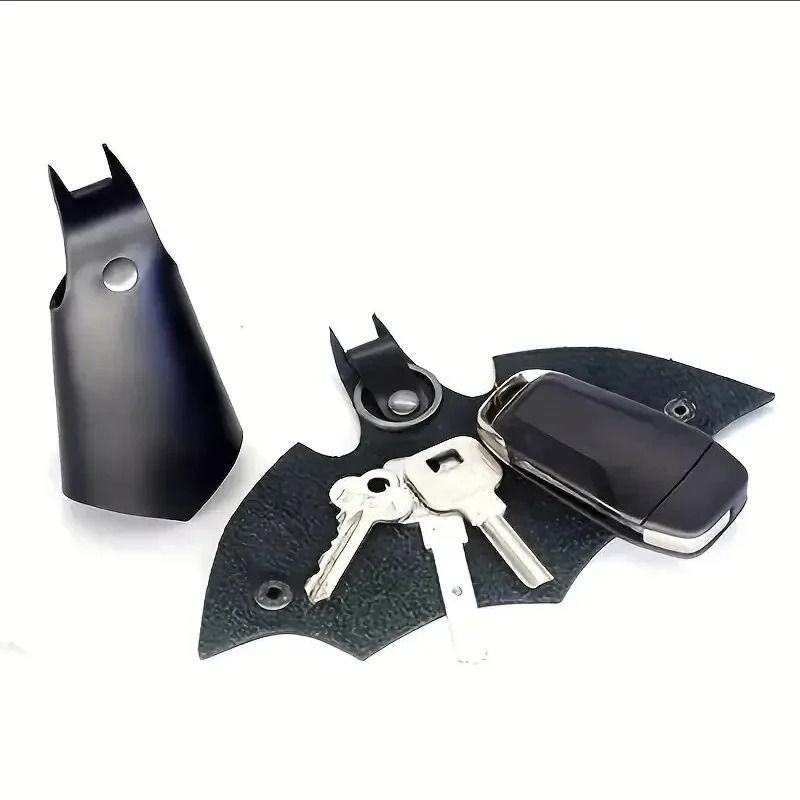PU Leather Keychain Pendant Key Bag  AntiLost Car Key Holder With Waist Clip 3