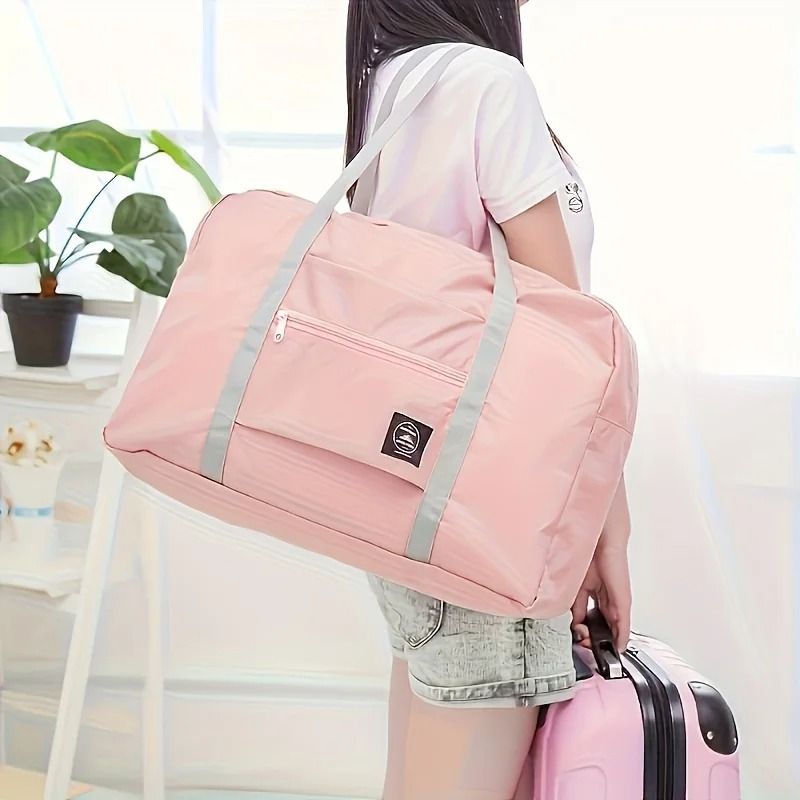 Foldable Travel Duffel Bag for Women – Lightweight Carry On Airline Bag