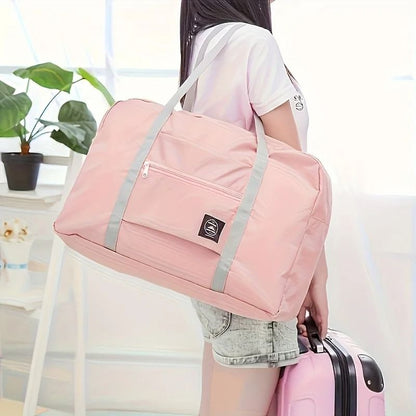 Foldable Travel Duffel Bag For Women  Lightweight Carry On Airline Bag 1
