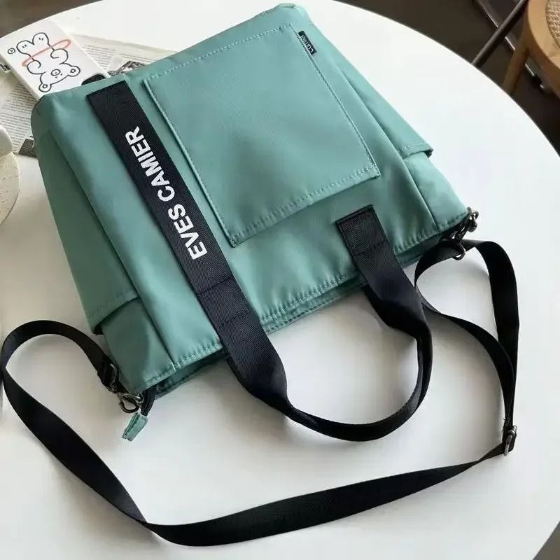 Waterproof Nylon Tote Shoulder Bag  Large Capacity Casual Handbag For Women 3