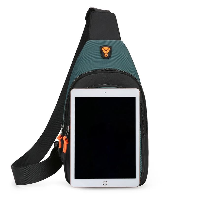 Mens Waterproof Crossbody Shoulder Bag  Outdoor Hiking And Travel Chest Pack 3