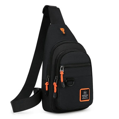 Mens Waterproof Crossbody Shoulder Bag  Outdoor Hiking And Travel Chest Pack 7
