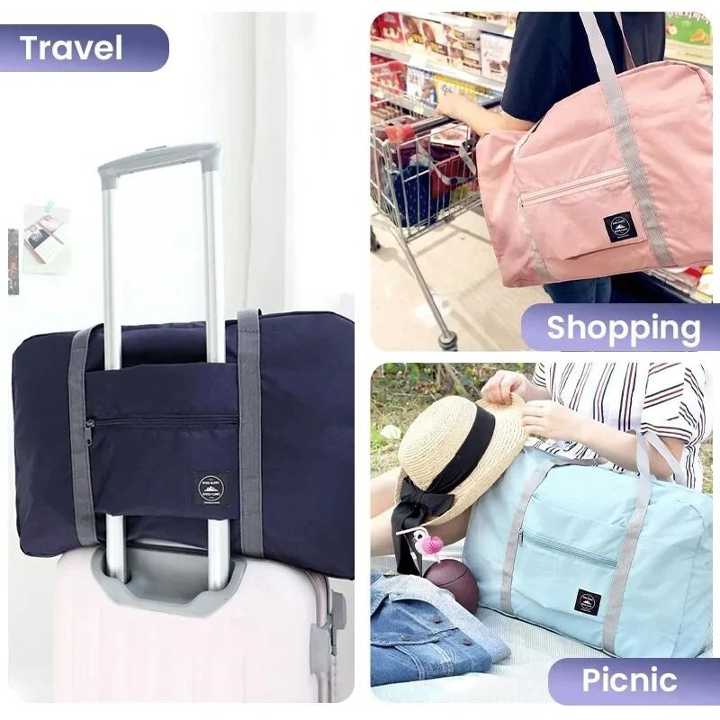 Foldable Travel Duffel Bag  Airline Approved Carry On For Women And Girls 4