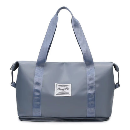 Waterproof Travel Duffel Bag  Large Capacity Nylon Tote For Women 7