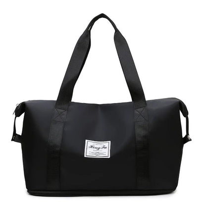 Waterproof Travel Duffel Bag  Large Capacity Nylon Tote For Women 8