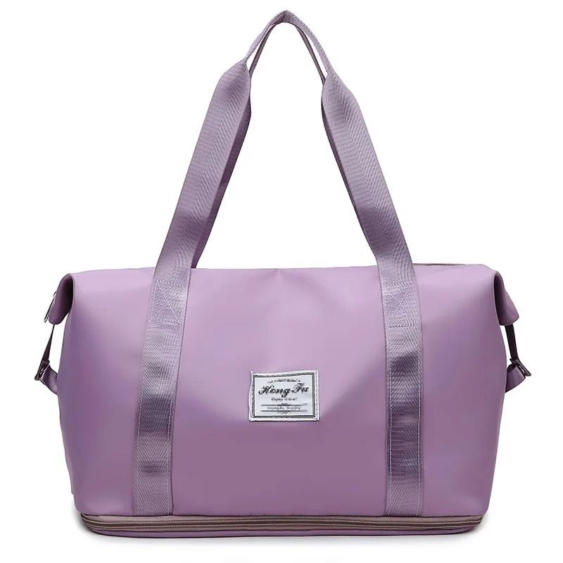 Waterproof Travel Duffel Bag  Large Capacity Nylon Tote For Women 11
