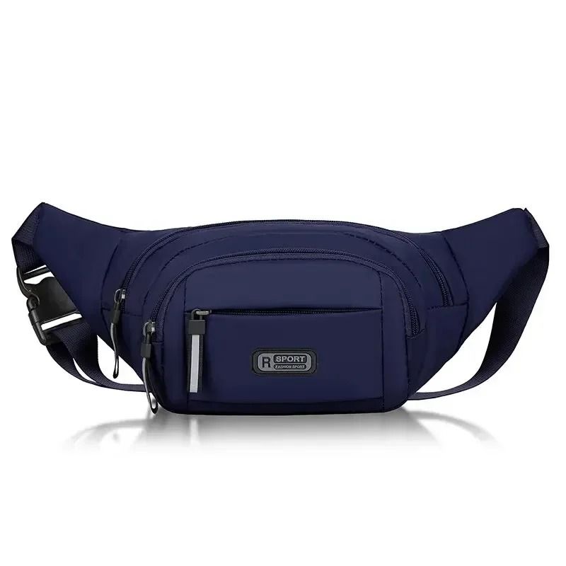 Mens Waterproof Canvas Waist Bag  Lightweight AntiTheft Running And Travel Fanny Pack 7