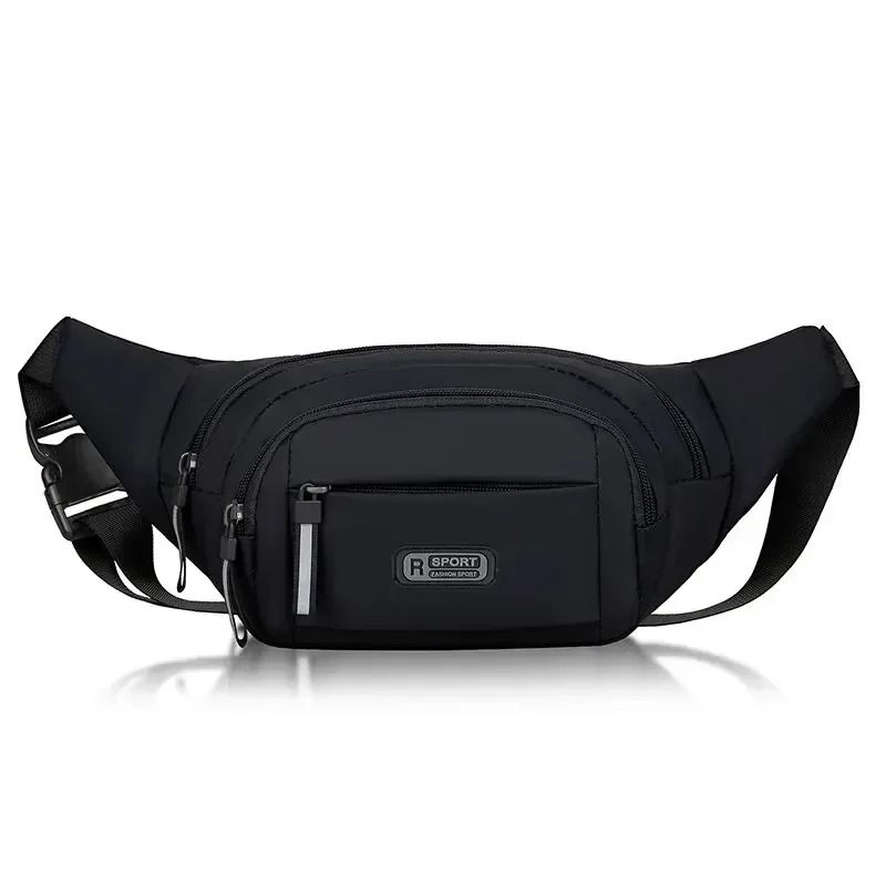 Mens Waterproof Canvas Waist Bag  Lightweight AntiTheft Running And Travel Fanny Pack 9