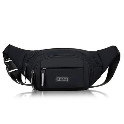 Mens Waterproof Canvas Waist Bag  Lightweight AntiTheft Running And Travel Fanny Pack 9