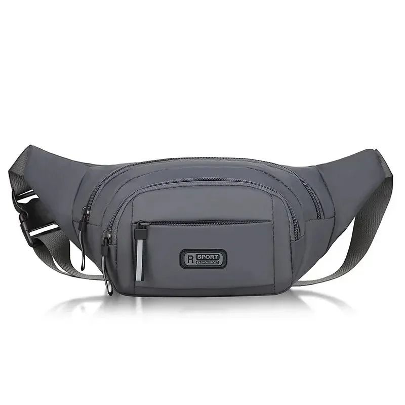 Mens Waterproof Canvas Waist Bag  Lightweight AntiTheft Running And Travel Fanny Pack 8