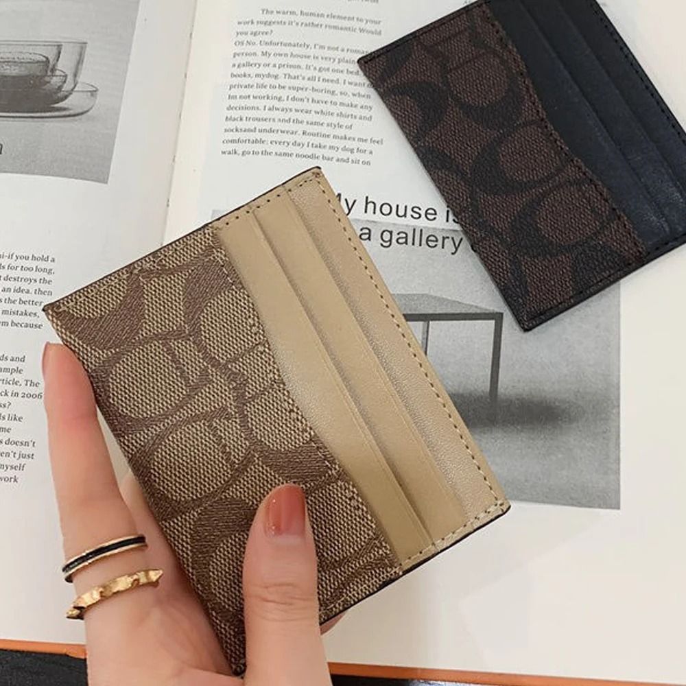 Luxury PU Leather Wallet For Women  Multi Function Small Card Holder Purse 1