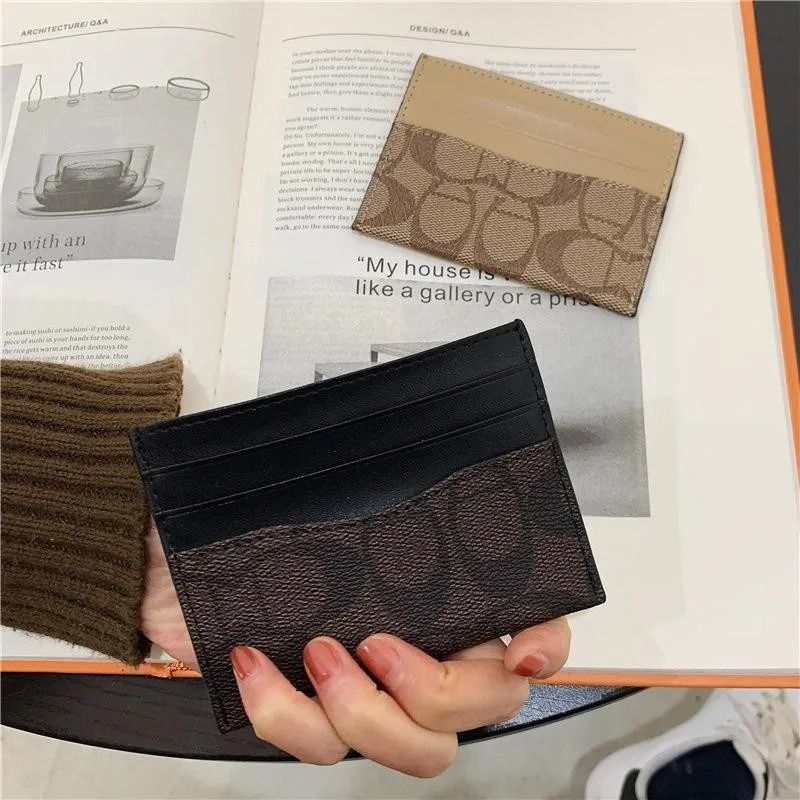 Luxury PU Leather Wallet For Women  Multi Function Small Card Holder Purse 2