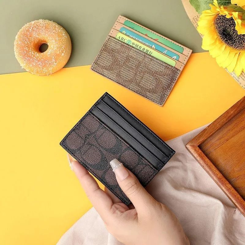Luxury PU Leather Wallet For Women  Multi Function Small Card Holder Purse 3