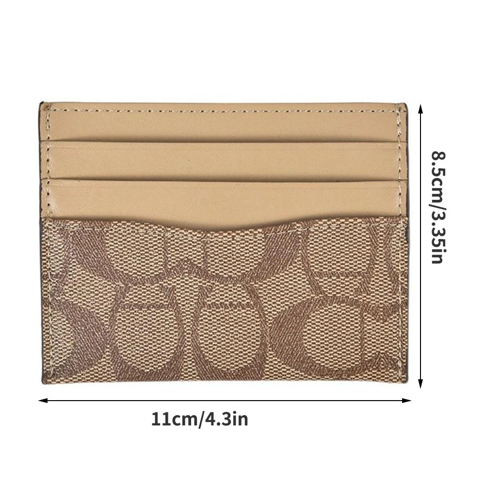 Luxury PU Leather Wallet For Women  Multi Function Small Card Holder Purse 6