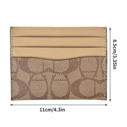 Luxury PU Leather Wallet For Women  Multi Function Small Card Holder Purse 6