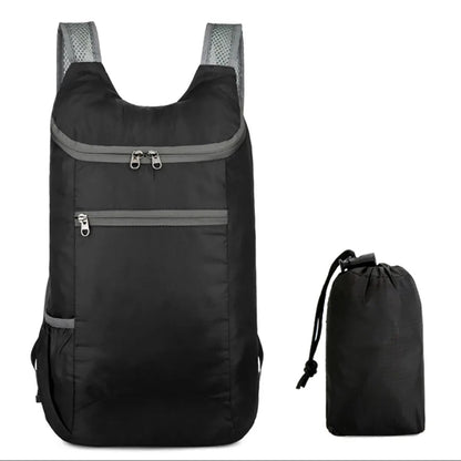 Foldable Waterproof Travel Backpack – Lightweight Tear Resistant Large Capacity Bag