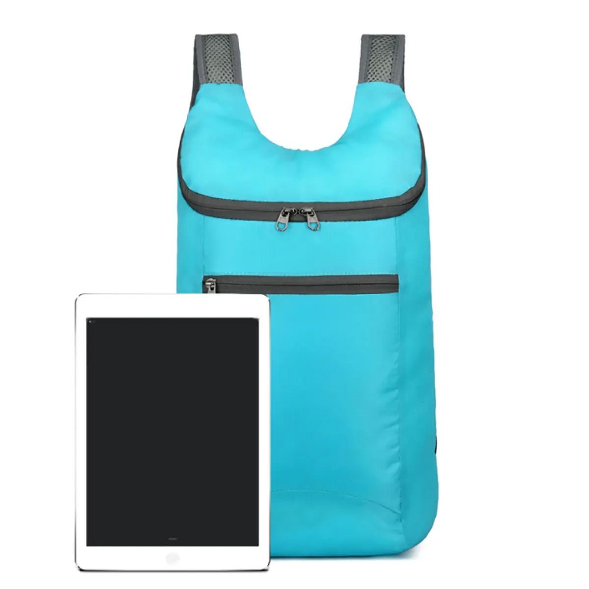 Foldable Waterproof Travel Backpack  Lightweight Tear Resistant Large Capacity Bag 2