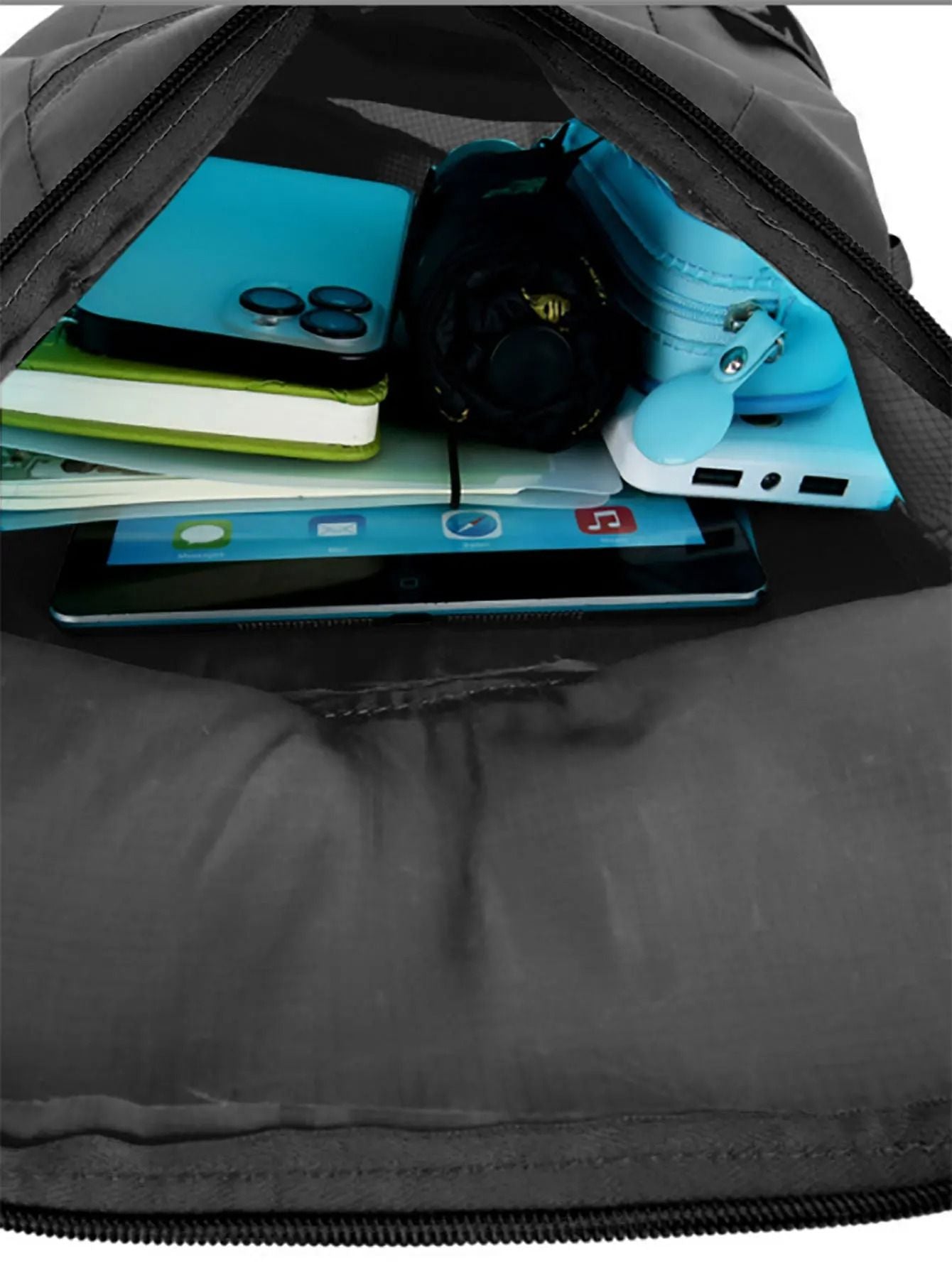 Foldable Waterproof Travel Backpack  Lightweight Tear Resistant Large Capacity Bag 5