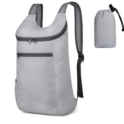Foldable Waterproof Travel Backpack  Lightweight Tear Resistant Large Capacity Bag 7