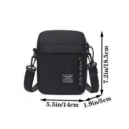 Mens Nylon Crossbody Bag  Lightweight Shoulder Bag For Daily Use 1