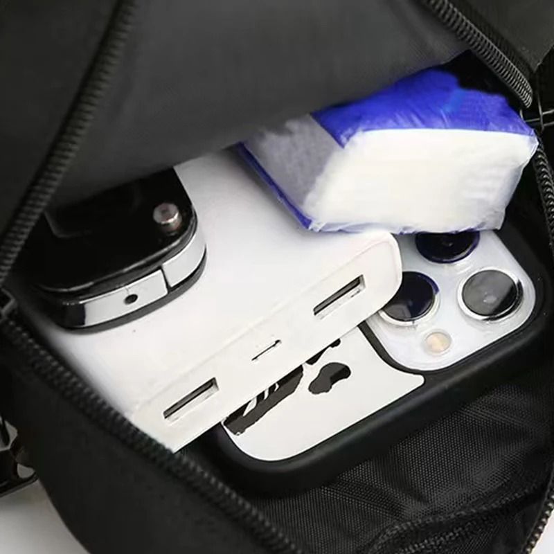 Mens Nylon Crossbody Bag  Lightweight Shoulder Bag For Daily Use 2