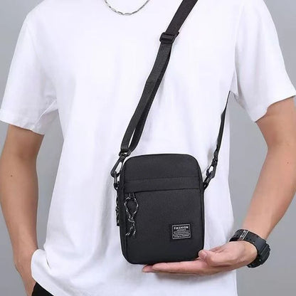 Mens Nylon Crossbody Bag  Lightweight Shoulder Bag For Daily Use 4