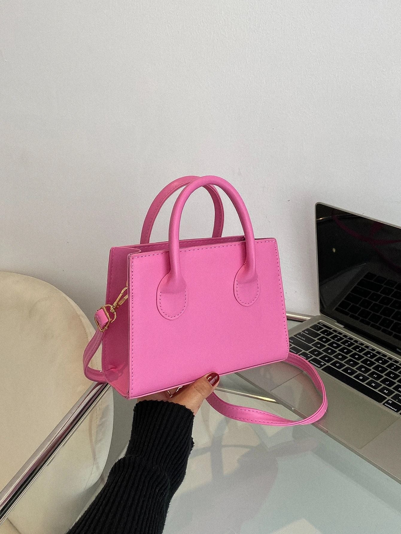 PU Leather Crossbody Tote Bag  Elegant Handbag For Women With Large Capacity 9