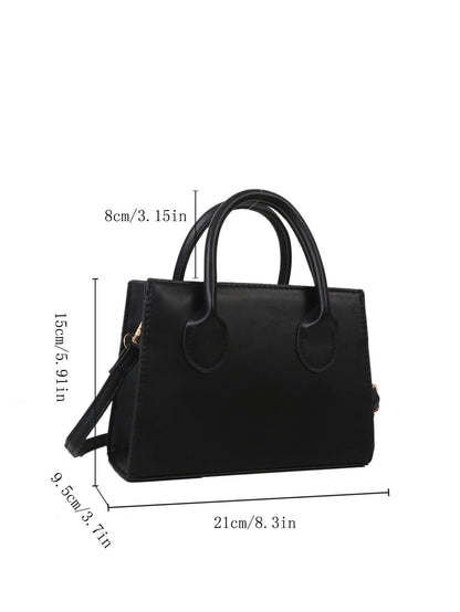 PU Leather Crossbody Tote Bag  Elegant Handbag For Women With Large Capacity 3