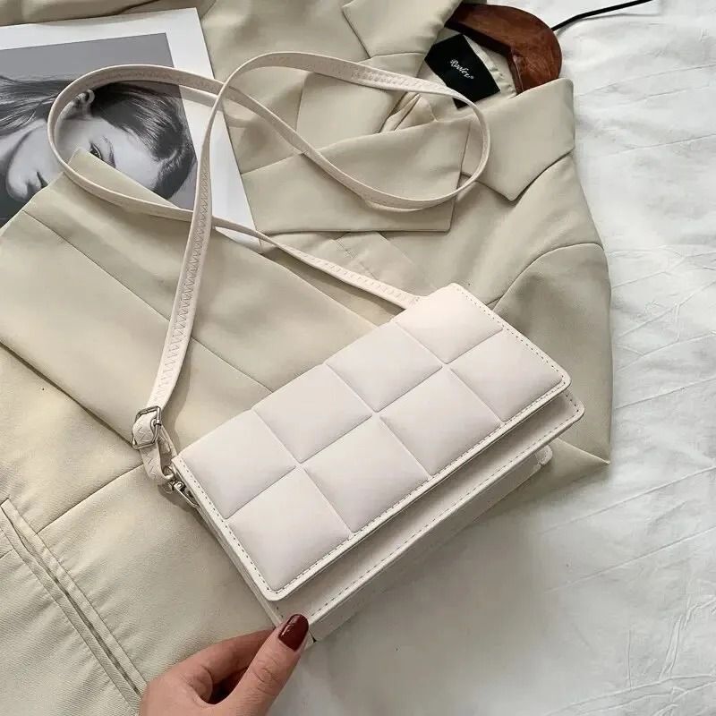 Small PU Leather Shoulder Bag  Trendy Crossbody Handbag For Women 7