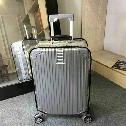 Transparent Travel Luggage Cover  Waterproof Dustproof PVC Suitcase Protector 3